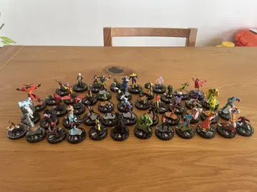 heroclix 마블 50개 놀이 피규어 시리즈