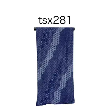 tsx281 새상품 아와 시지라 발염 옷감 코몬 목화