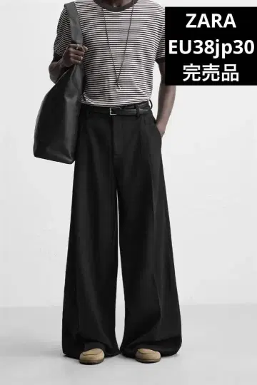 자라 자라 와이드 레그 플레어 팬츠 EU38jp30 완판템