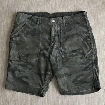 오션 퍼시픽 나노 유니버스 코듀로이 카모플라주 숏 팬츠