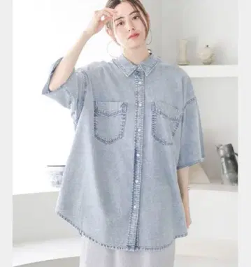LEPSIM 데님 BIG 튜닉
