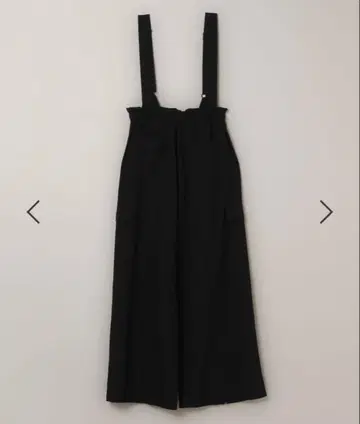 JEANASIS 사츠키 ZIP 카고 팬츠 블랙