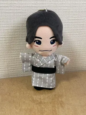 치비누이 의류 유카타(도트 연결 그레이)