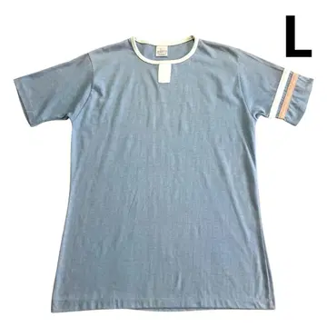 80s USA제 CAMPUS 초코틴 티셔츠 L 스카이블루 ESPRIT