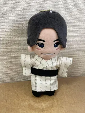 치비누이 의류 유카타(도트 연결 화이트)