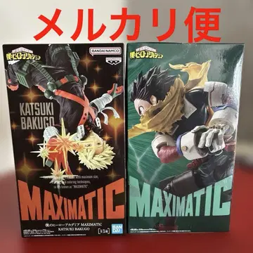 나의 히어로 아카데미아 MAXIMATIC 피규어 데쿠 바쿠가오 2개 세트