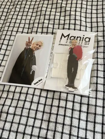 Snow Man Mania 2021 아크릴 스탠드 사진 세트