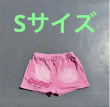 9090 OG Logo Vintage Shorts pink S 사이즈