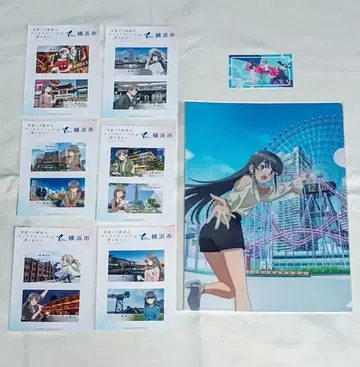 청춘 돼지 놈 요코하마 클로버 워크스 콜라보 파랑 돼지