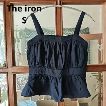 the iron 프릴이 달린 탱크탑 S 정가 23000