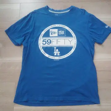 뉴에라 다저스 59FIFTY 바이저 스티커 티셔츠 L 사이즈