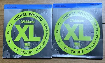 D'Addario EXL165 일렉 베이스 줄 2세트