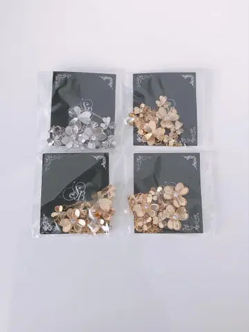노블 플라워 목걸이 그루 데코