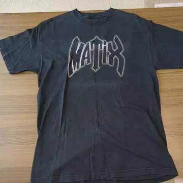MATIX 블랙 티셔츠 L