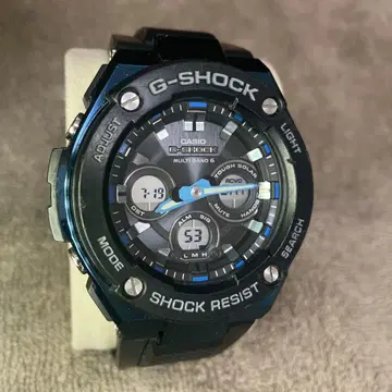 카시오 G-SHOCK G-STEEL 블랙 블루