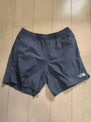 노스페이스 그레이 숏 팬츠 L