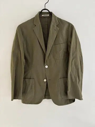 AURALEE 16SS 테일러드 자켓 A6SJ01HC 사이즈: 4
