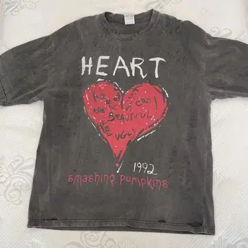 Smashing Pumpkins 1992 티셔츠 XL 다크 그레이