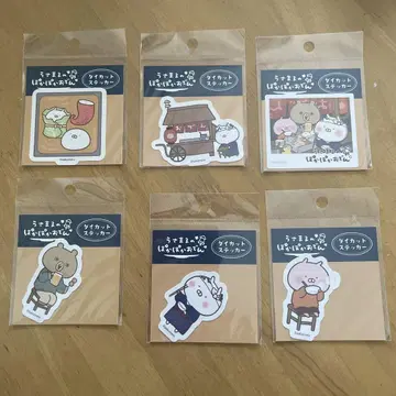 우사마루 포카포카 오뎅 스티커 세트
