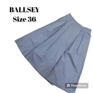 BALLSEY 턱 플레어 맥시 스커트 TOMORROWLAND