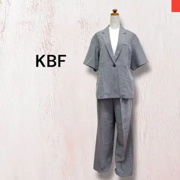 새상품급 KBF 어반 리서치 팬츠 수트 테일러드 자켓 그레이 상하의