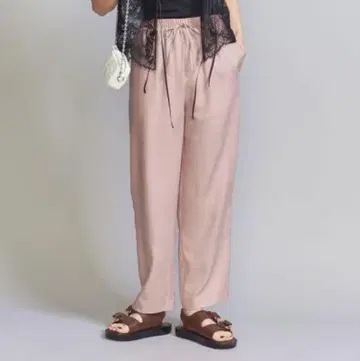 린넨 같은 드로스트 이지 팬츠