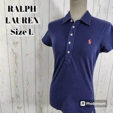 RALPH LAUREN 반팔 폴로 셔츠 타이트 스트레치 포니