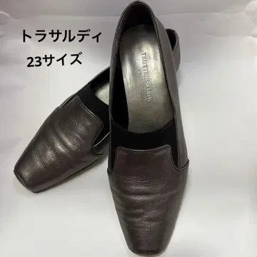 트루사르디 펌프스 가죽 슬립온 브랜드 신발 23 사이즈