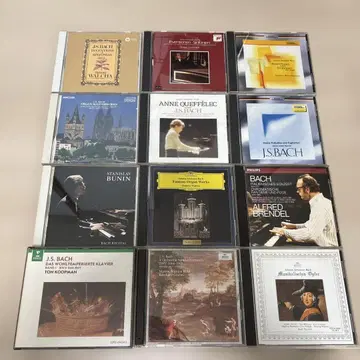 J.S.Bach CD 컬렉션 12장 세트