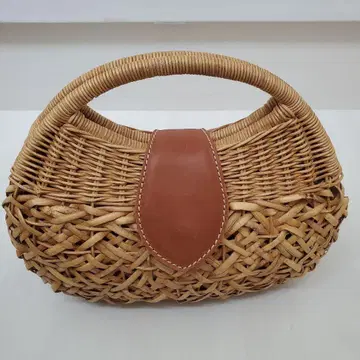 바스켓백 라탄 백