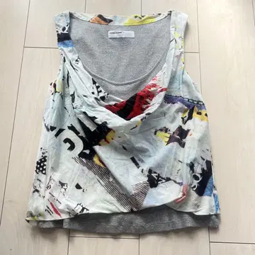 hussein chalayan 후세인 찰라얀 탱크탑 올 패턴