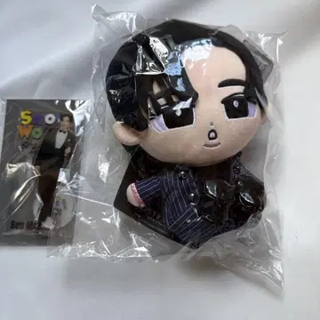 스노우 칠 BIG 봉제 인형 & 아크릴 스탠드 세트 메구로 렌