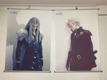 태피스트리 패브릭 소재 FF7 어드벤처 칠드런 클라우드 세피로스 세트