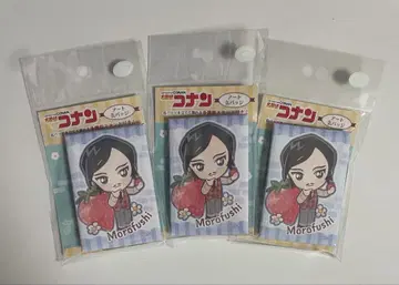 명탐정 코난 모로후쿠 타카아키 딸기 따기 아트 캔뱃지