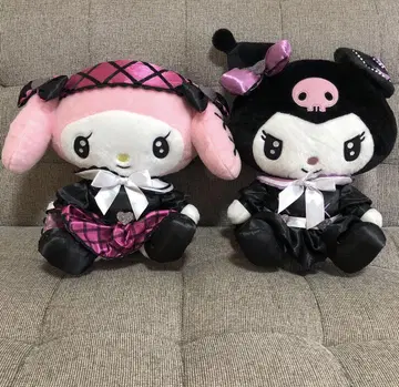 산리오 제일복권 할로윈 라스트원 마이멜로디 쿠로미 봉제 인형
