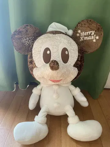 큰 미키 마우스 봉제 인형 크리스마스