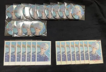 ChroNoiR Blue Memories 오로라 캔뱃지 폴라로이드 카드