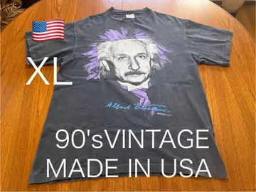 USA제! 90년대 빈티지 아인슈타인 티셔츠 einstein