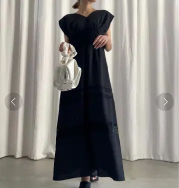 아메리빈티지 LACE DOCKING LACE UP DRESS M