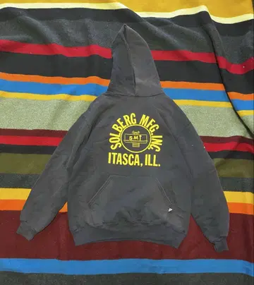 러셀 후드티 90s 후디 USA제