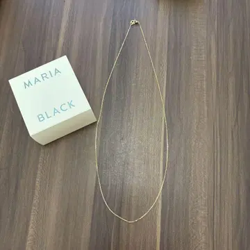 새상품! MARIA BLACK 골드 목걸이 65cm