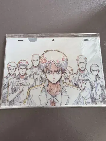 WIT STUDIO 아사노 교지 원화전 클리어 파일 엘렌 미카사 알민