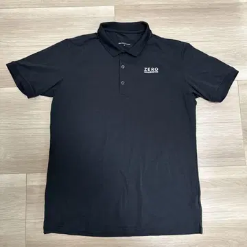 ZERO HALLIBURTON 제로 할리버튼 폴로 셔츠 블랙 2L
