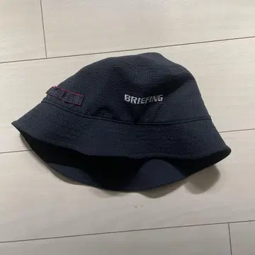 BRIEFING 메쉬 버킷 햇 네이비