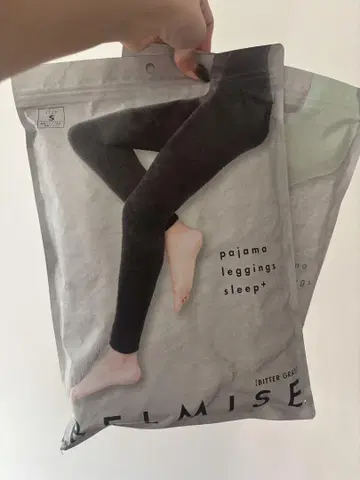 BELMISE 파자마 레깅스 S 2켤레 세트