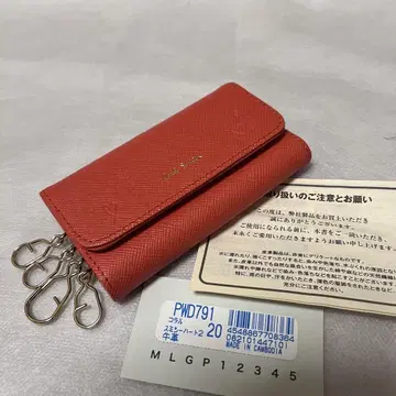 새상품 폴스미스 키케이스 스미시 하트 PaulSmith 코랄