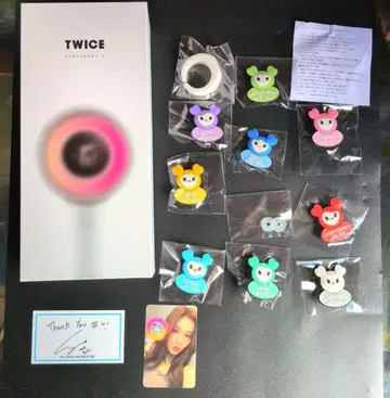 TWICE 응원봉, 응원봉 데코레이션 반지, 덤 포함