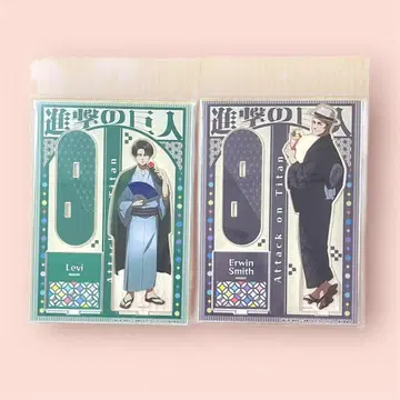 진격의 거인 엘빈, 리바이 아크릴 스탠드 엔니치 ver.