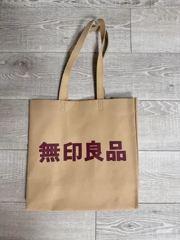 무인양품 긴자 청바지 라벨 마이 백 토트백