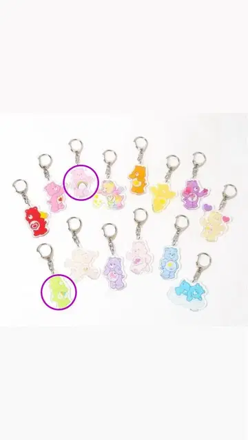 케어 베어 랜덤 참 tinytiny